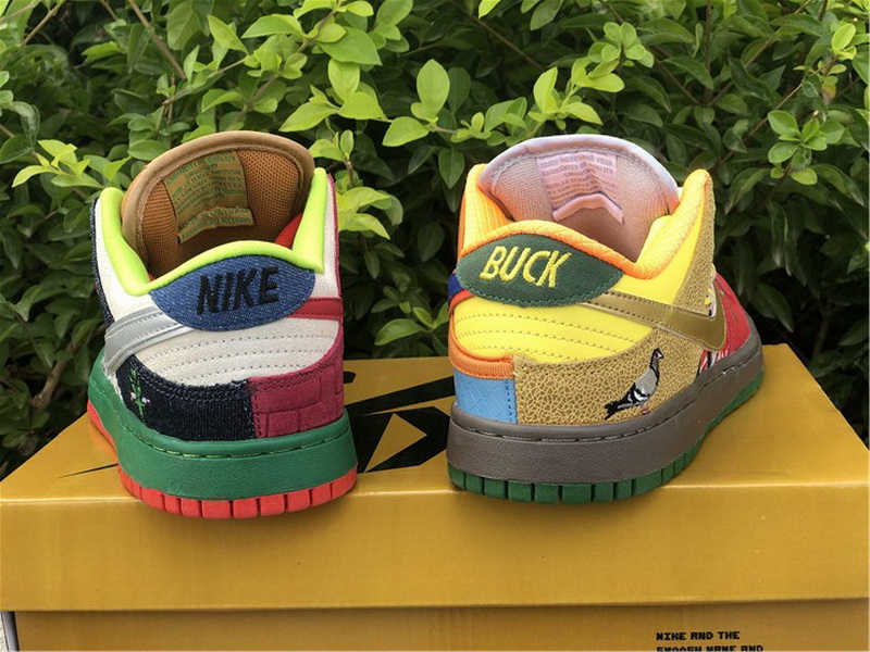 Authentic Nike SB Dunk Low “What The”