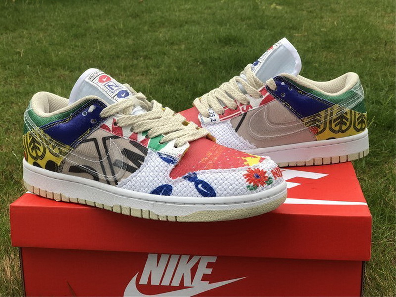 Authentic Nike Dunk Low “City Market”