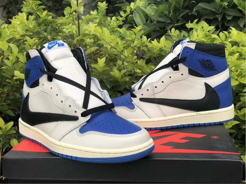 Authentic Travis Scott x Fragment x Air Jordan 1