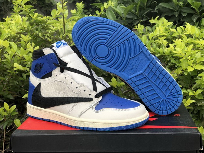 Authentic Travis Scott x Fragment x Air Jordan 1