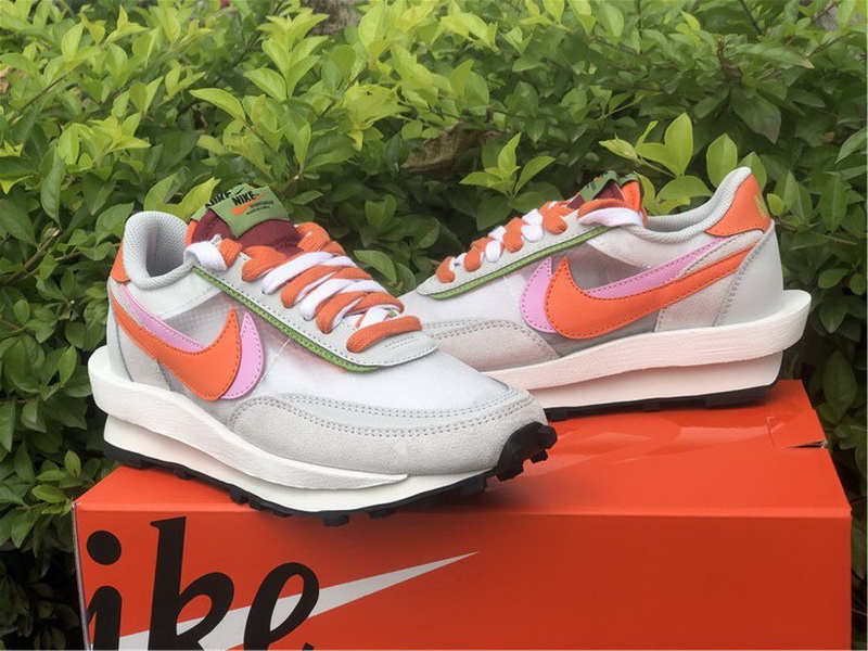 Authentic Sacai x Nike LDV Waffle Grey Orange