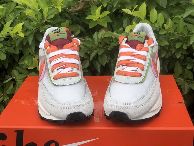 Authentic Sacai x Nike LDV Waffle Grey Orange