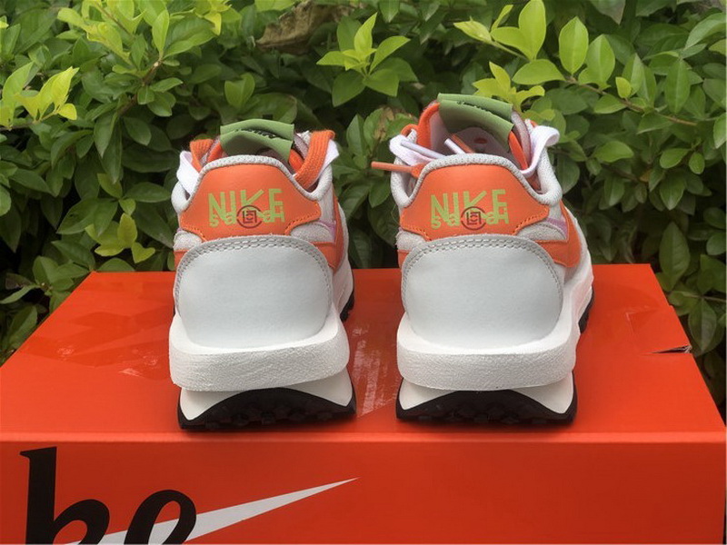 Authentic Sacai x Nike LDV Waffle Grey Orange