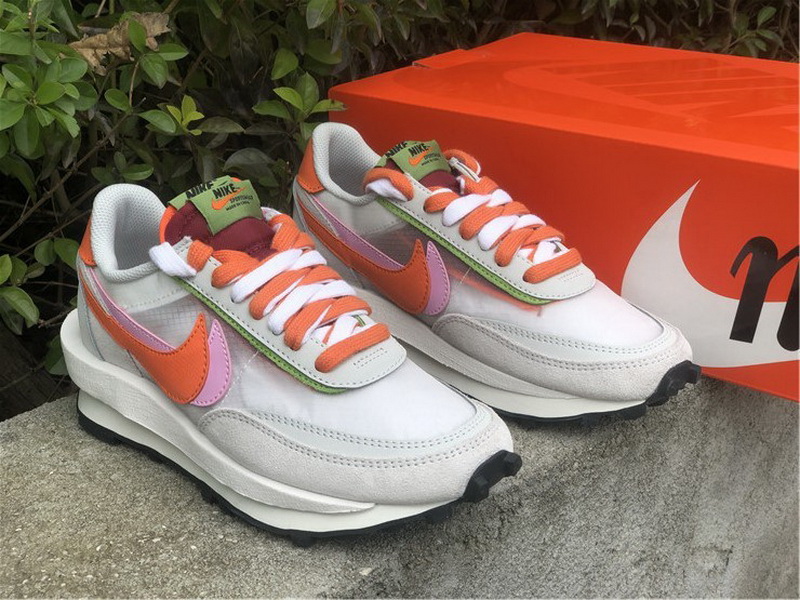 Authentic Sacai x Nike LDV Waffle Grey Orange