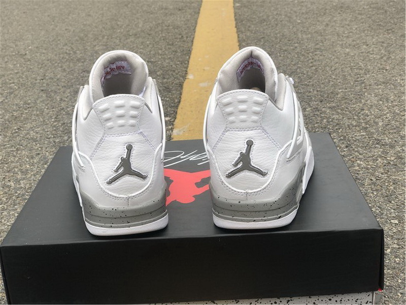 Authentic Air Jordan 4 “White Oreo”