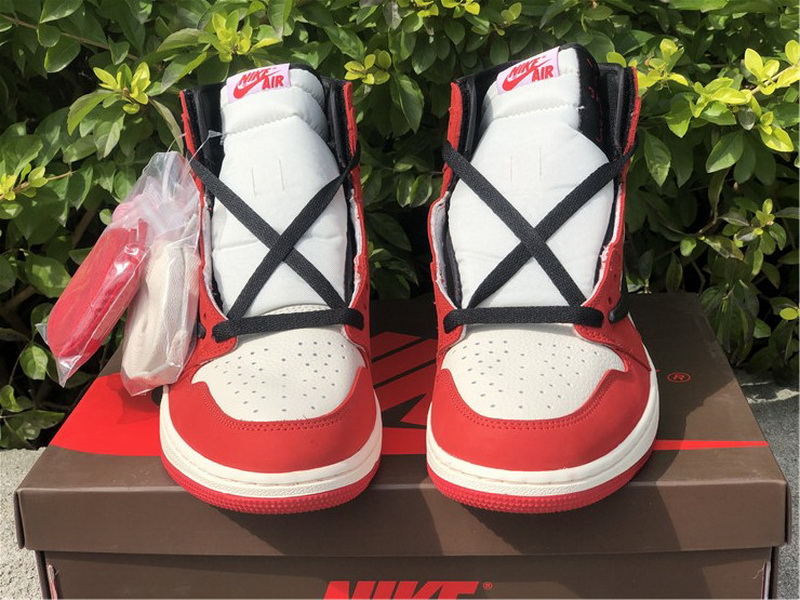 Authentic Travis Scott x Air Jordan 1 White Red