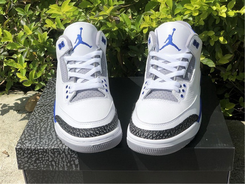 Authentic Air Jordan 3 “ Racer Blue”