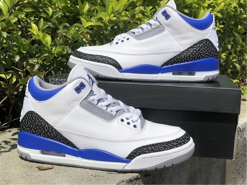 Authentic Air Jordan 3 “ Racer Blue”