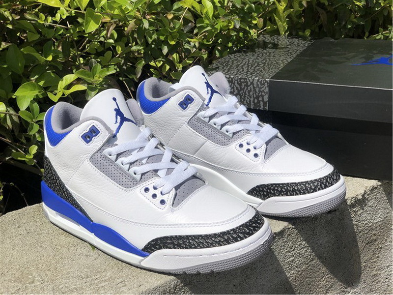 Authentic Air Jordan 3 “ Racer Blue”