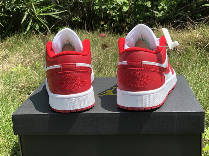 Authentic Air Jordan 1 Low Gym Red