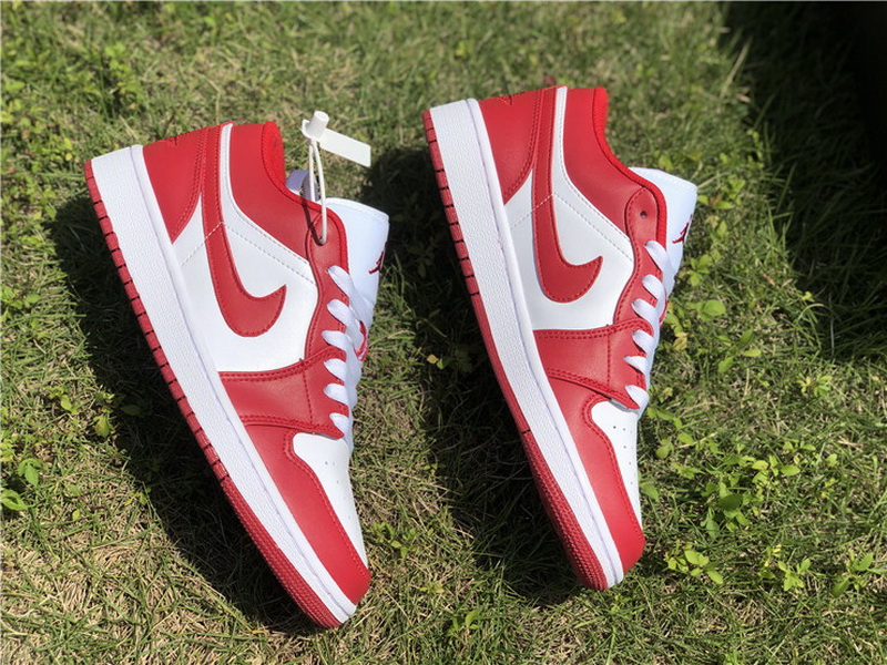 Authentic Air Jordan 1 Low Gym Red