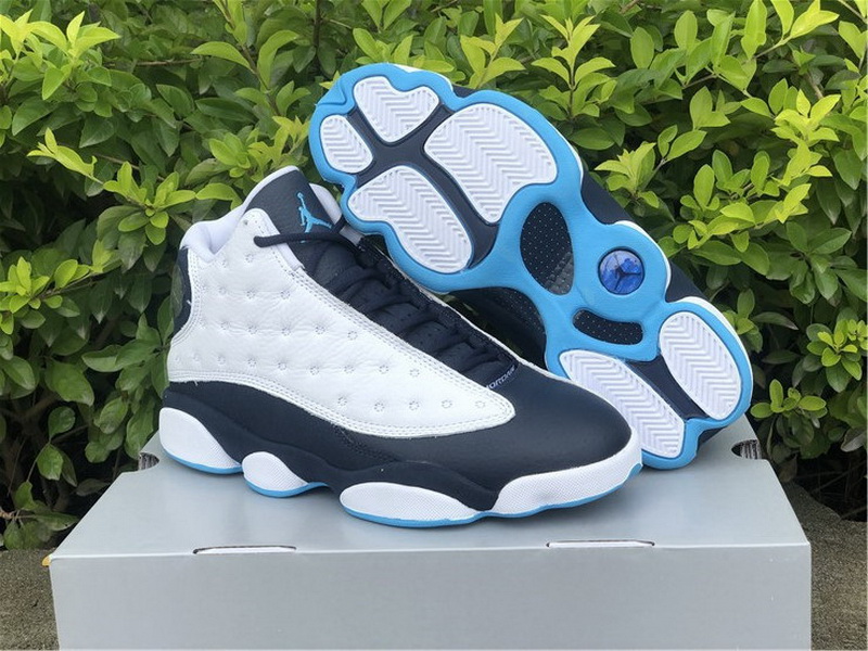 Authentic Air Jordan 13 “Dark Powder Blue”