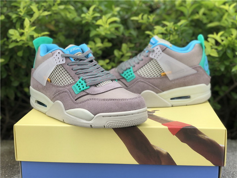 Authentic UNION x Air Jordan 4 Taupe Haze