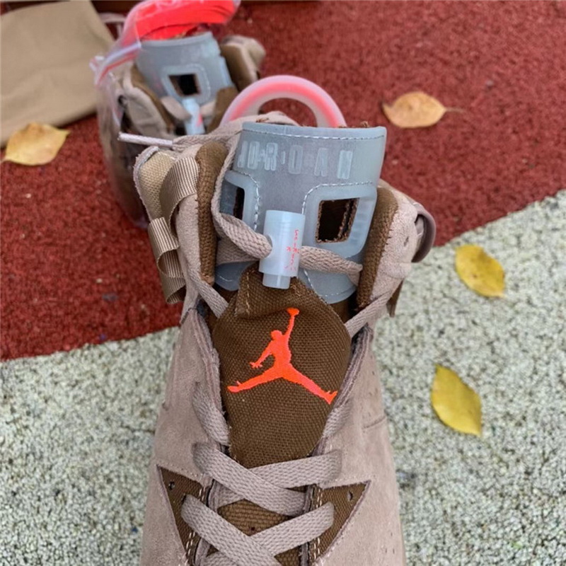 Authentic Travis Scott x Air Jordan 6 “British Khaki”