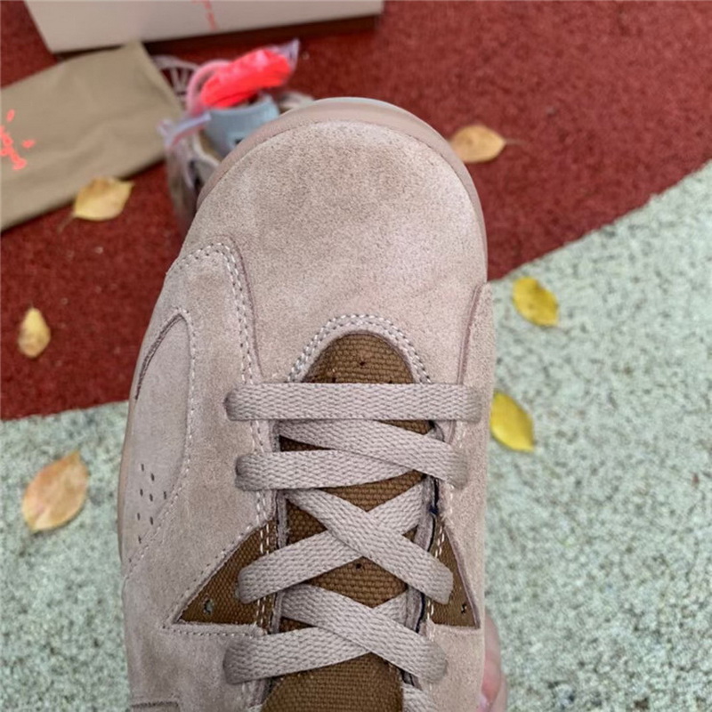 Authentic Travis Scott x Air Jordan 6 “British Khaki”