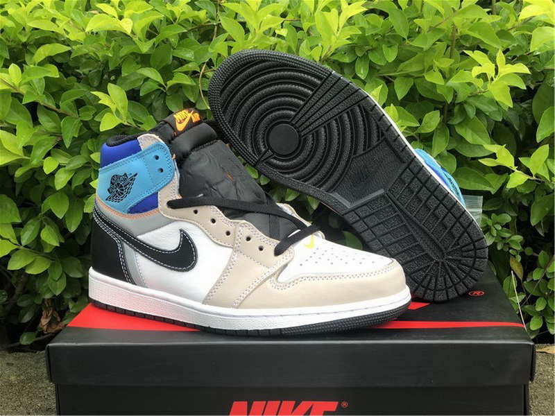 Authentic Air Jordan 1 High OG Pro Multi-Color