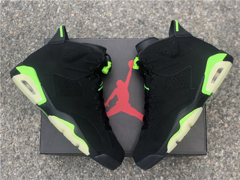 Authentic Air Jordan 6 “Electric Green”