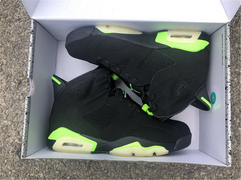 Authentic Air Jordan 6 “Electric Green”