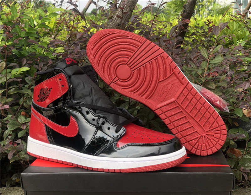 Authentic Air Jordan 1 High OG “Bred Patent”