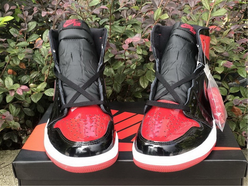 Authentic Air Jordan 1 High OG “Bred Patent”