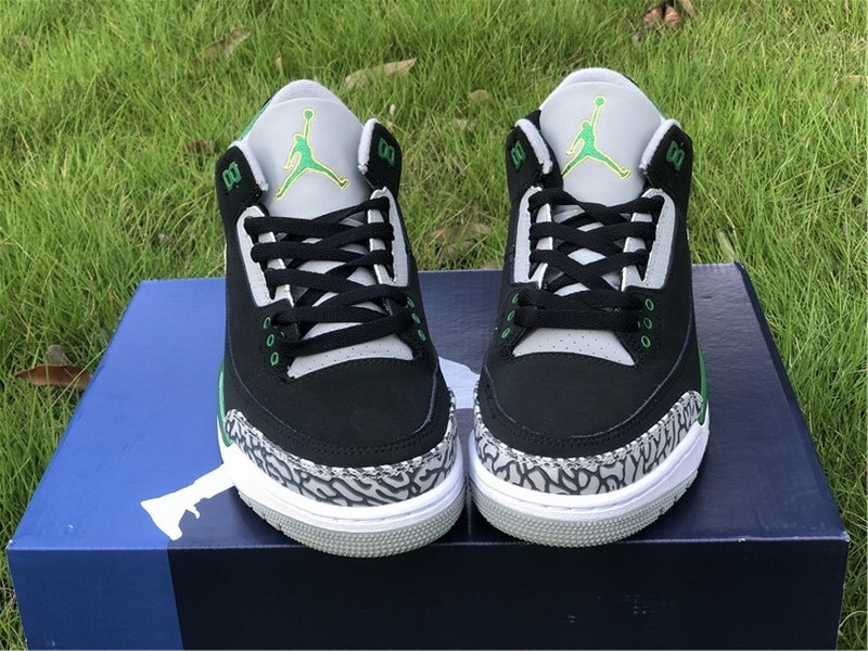 Authentic Air Jordan 3 Pine Green