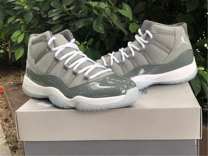 Authentic Air Jordan 11 Cool Grey 2021