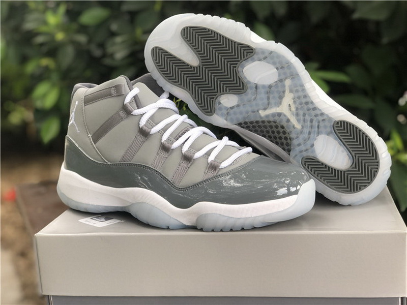 Authentic Air Jordan 11 Cool Grey 2021