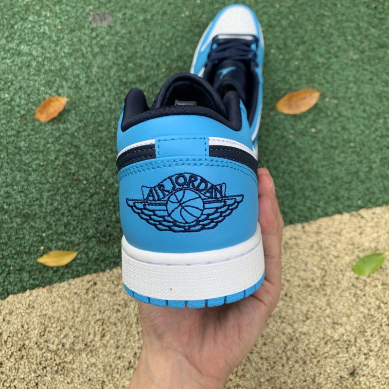 Authentic Air Jordan 1 Low“ UNC”