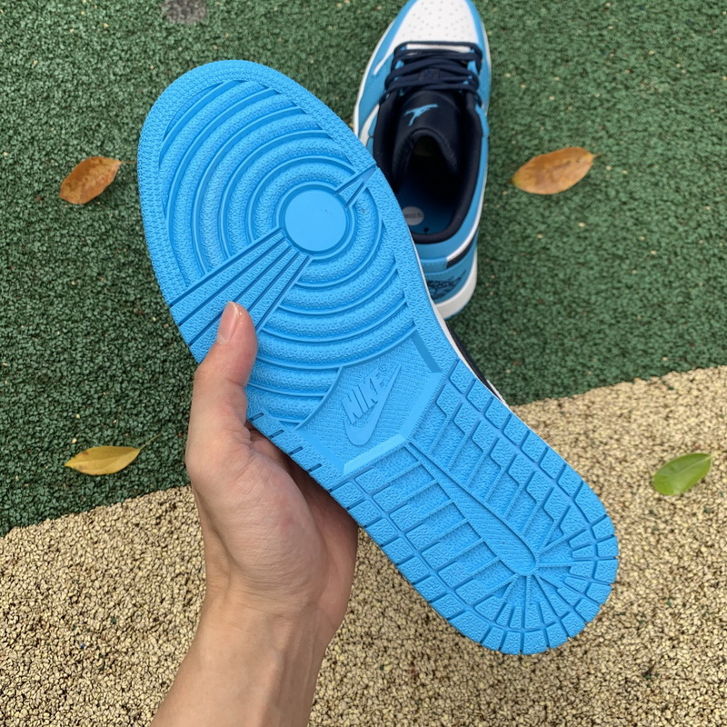 Authentic Air Jordan 1 Low“ UNC”