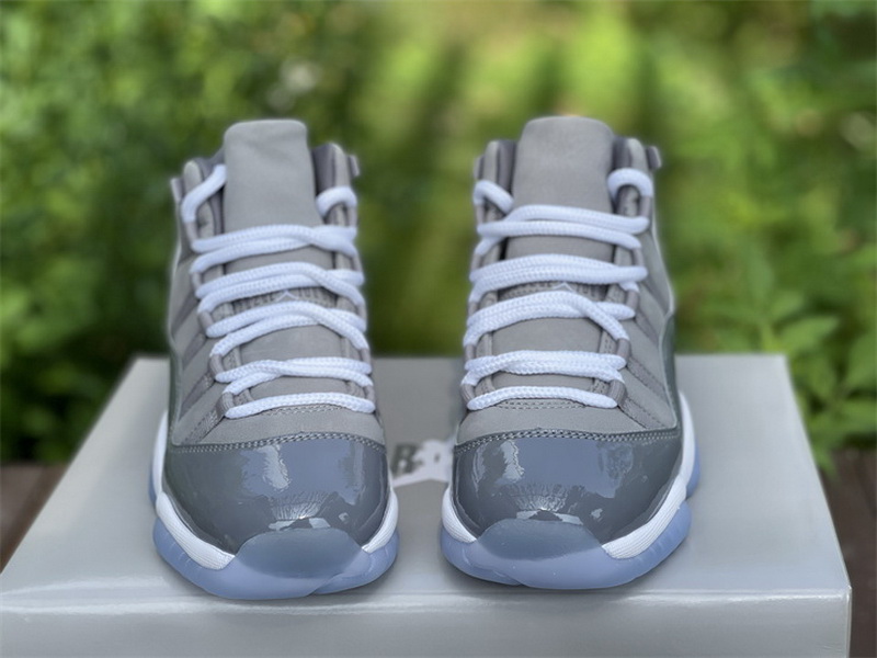 Authentic Air Jordan 11 Cool Grey 2021 GS