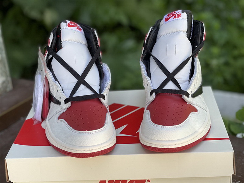 Authentic Travis Scott x Fragment x Air Jordan 1 White Red