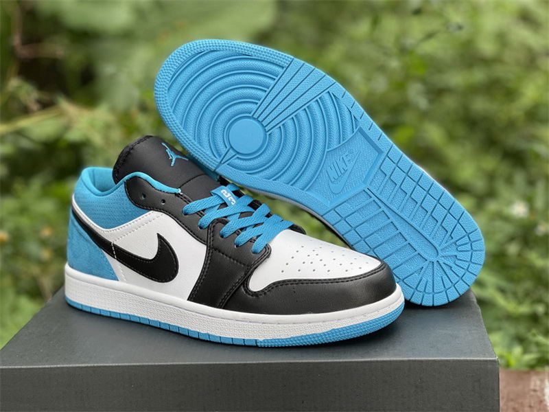 Authentic Air Jordan 1 Low “Laser Blue”