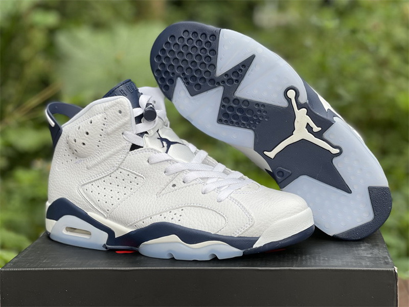 Authentic Air Jordan 6“Midnight Navy”