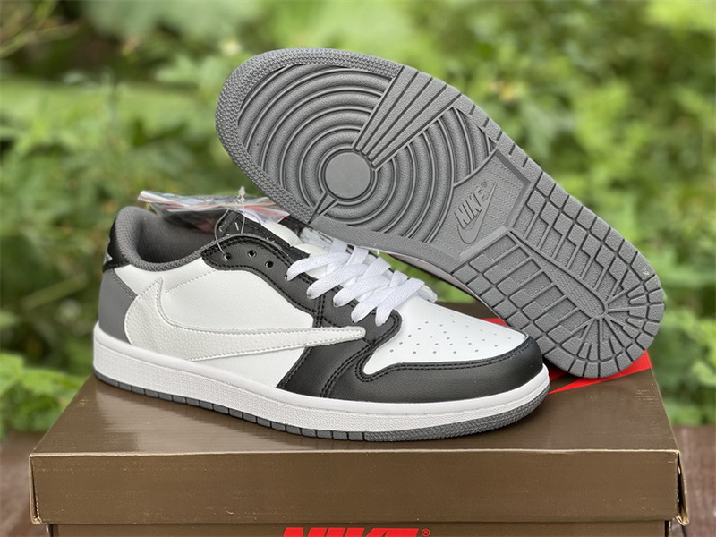 Authentic Travis Scott x Air Jordan 1 Low Black White