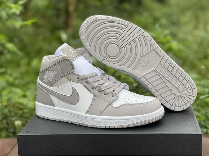 Authentic Air Jordan 1 Mid “Linen”