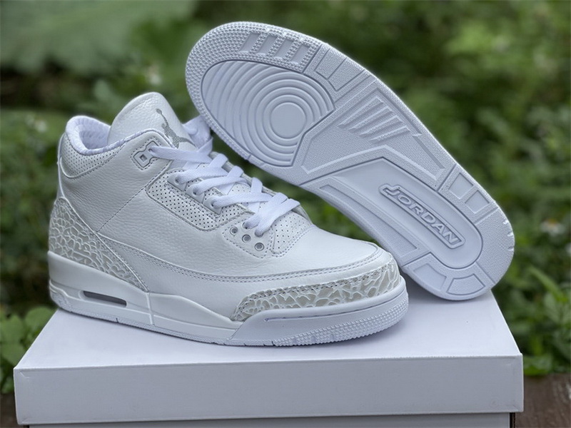 Authentic Air Jordan 3 “Triple White”