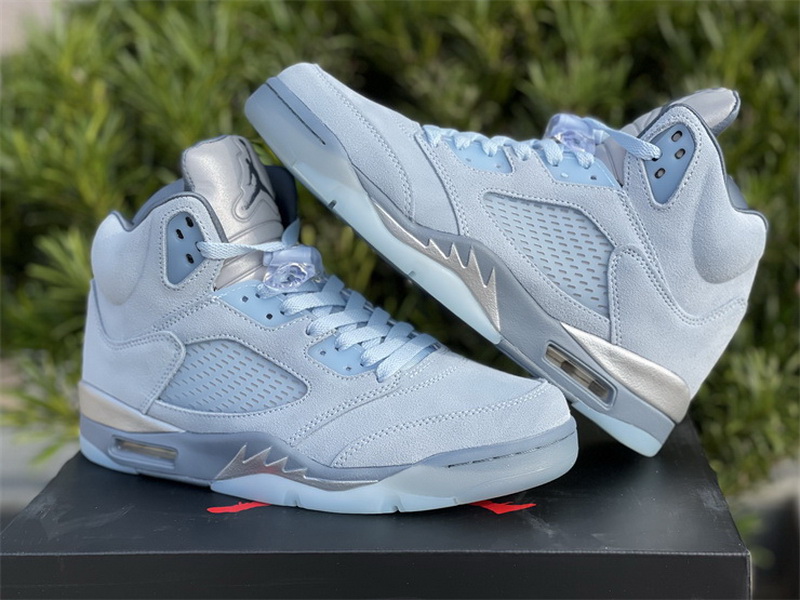 Authentic Air Jordan 5 “Bluebird”