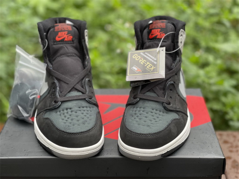 Authentic Air Jordan 1 Element Gore-Tex “Black Grey”