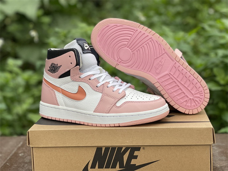 Authentic Air Jordan 1 High Zoom CMFT Pink Women shoes