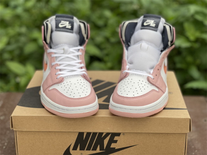 Authentic Air Jordan 1 High Zoom CMFT Pink Women shoes