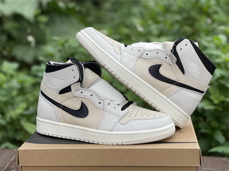  Authentic Air Jordan 1 Zoom CMFT “Summit White”