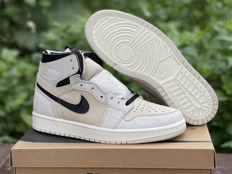  Authentic Air Jordan 1 Zoom CMFT “Summit White”