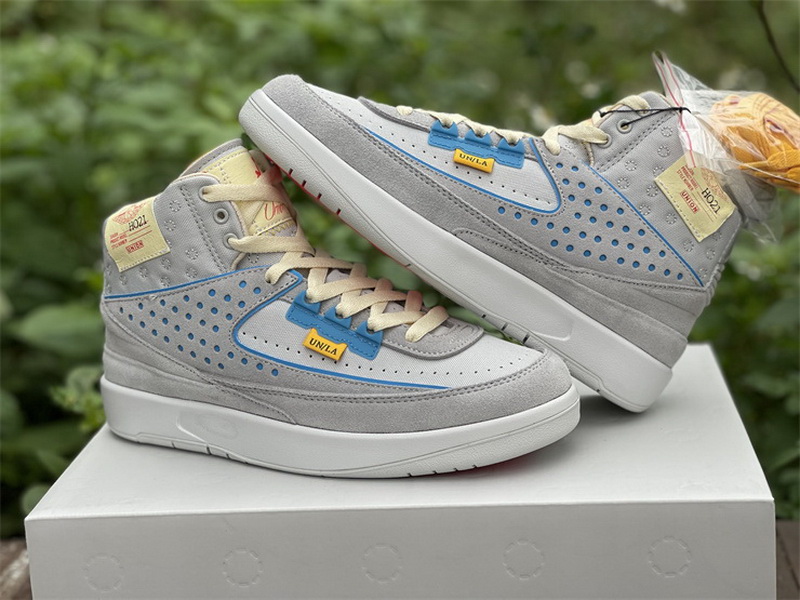 Authentic Union x Air Jordan 2 “Grey Fog”