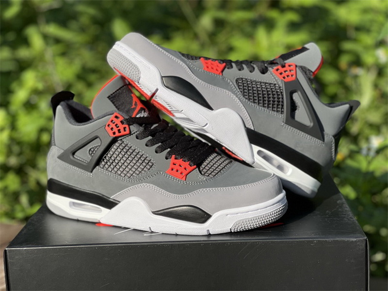 Authentic Air Jordan 4 “Infrared”