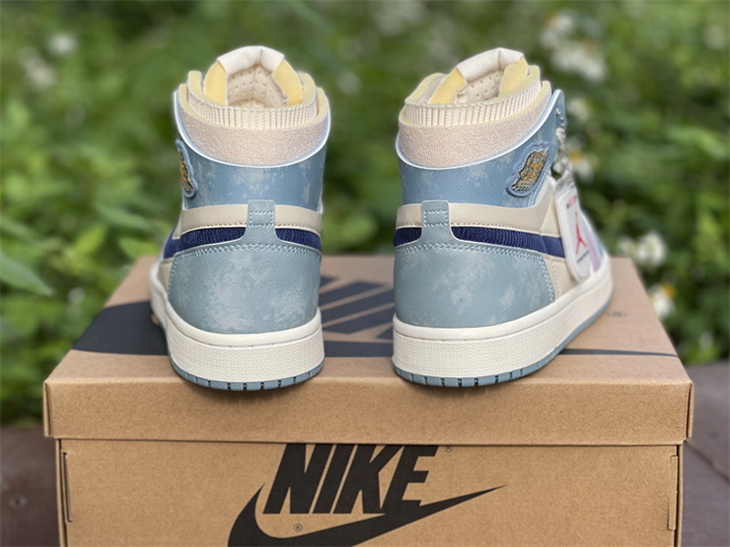 Authentic Air Jordan 1 Zoom CMFT “Celestine Blue”