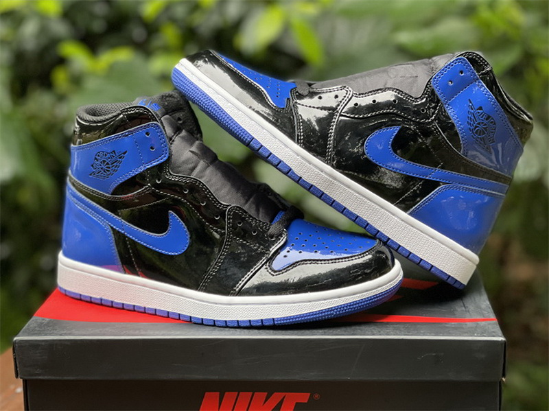 Authentic Air Jordan 1 Royal Patent