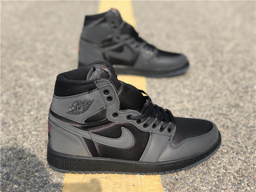 Rox Brown x Nike Air Jordan 1 Retro High OG 3M Black Men Shoes-LY