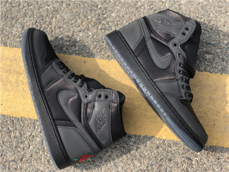 Rox Brown x Nike Air Jordan 1 Retro High OG 3M Black Men Shoes-LY