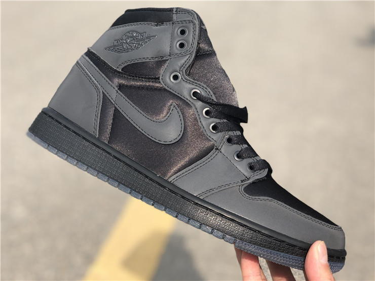 Rox Brown x Nike Air Jordan 1 Retro High OG 3M Black Men Shoes-LY