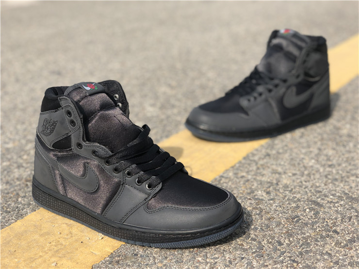 Rox Brown x Nike Air Jordan 1 Retro High OG 3M Black Men Shoes-LY